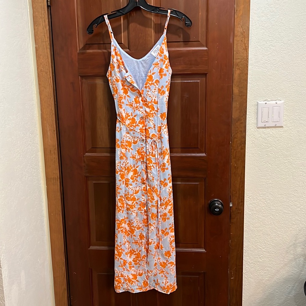 Midi floral dress